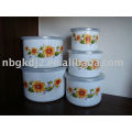 porcelain enamel mixing bowl sets for promotion
